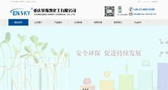 Desktop Screenshot of ensky-chemical.com